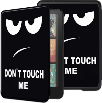 Příslušenství pro tablet VSECHNONAMOBIL 119486 ART Zaklápěcí pouzdro pro Amazon Kindle Paperwhite 2024 / Kindle Colorsoft Signature Edition DON´T TOUCH ME