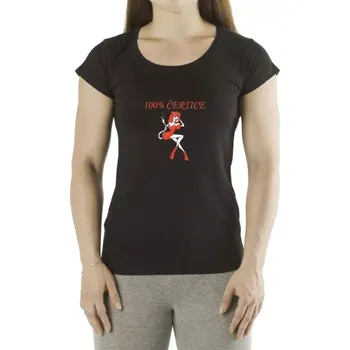 100% čertice - Dámské tričko - XXL