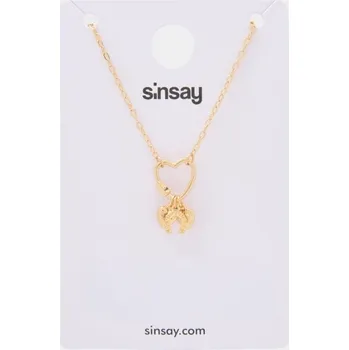 Náhrdelník Sinsay - Náhrdelník s přívěskem - zlatá - 501FI-GLD - 501FI-GLD-ONE