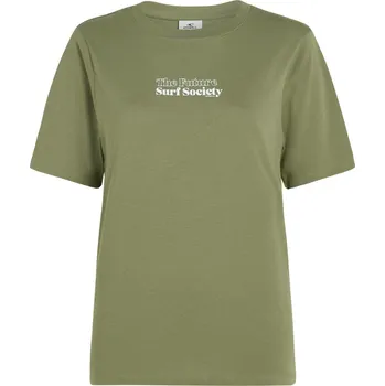 Dámské tričko O'Neill Dámské O'Neill THE FUTURE SURF SOCIETY Dámské tričko Khaki Zelená L (2926330)