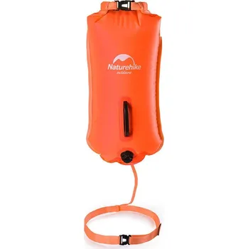 Sportovní batoh NATUREHIKE Vodotěsný batoh Naturehike 28L ORANŽOVÁ