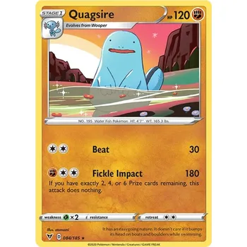 Sběratelská karetní hra Quagsire 084/185 - Vivid Voltage Typ karty: Non-Holo
