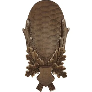 Podložka pod trofej č.207 sika, daněk řezbovaná tónovaná