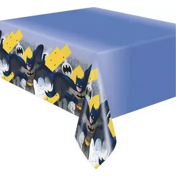 Jednorázový ubrus Plastový party ubrus Batman 137 x 213 cm