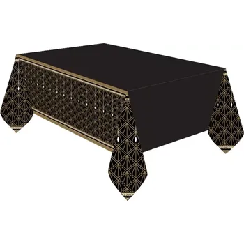 Jednorázový ubrus Plastový party ubrus ve stylu Hollywood 137 x 259cm