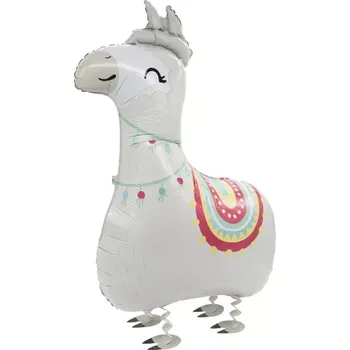 Balónek Chodící balonek Lama - 93 cm