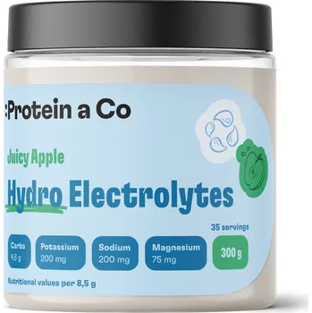 ProteinaCo Elektrolyty v prášku 300 g - pro rychlou hydrataci Vyber si z těchto lahodných příchutí: Juicy apple