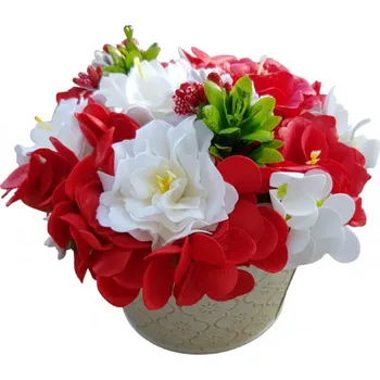 umělá květina made by ANTEROS Dekorace Mýdlová kytice z mýdlových květů Blanka