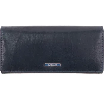 Peněženka Dámská kožená peněženka Segali 7120 tmavě modrá