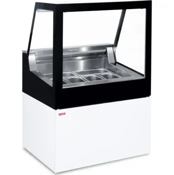 Vinotéka Chladící vitrína cukrářská obslužná GEORGIA CUBE II - ICE CREAM 1000