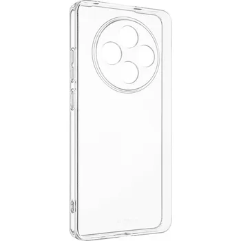 Pouzdro na mobilní telefon TPU gelový kryt FIXED Story AntiUV pro OPPO Reno12 F 5G, čirý