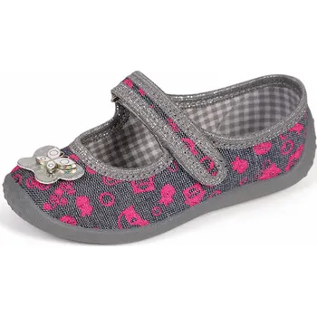 Dívčí bačkory NAZO PPHU Domácí obuv, papučky-přezůvky 001GF Velikost: 33