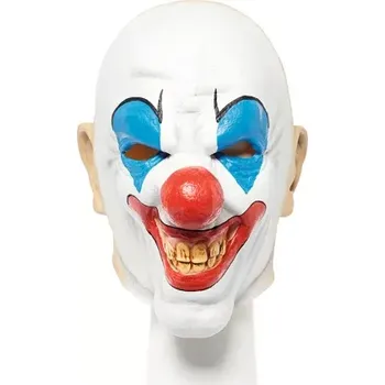 Karnevalová maska Latexová maska - Plešatý klaun