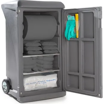 Sorbent DENSORB havarijní sada v přepravním vozíku Caddy Extra Large, provedení Univerzál