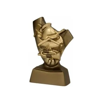 Hasičská Resinová Soška 10 cm, Výška 10 cm