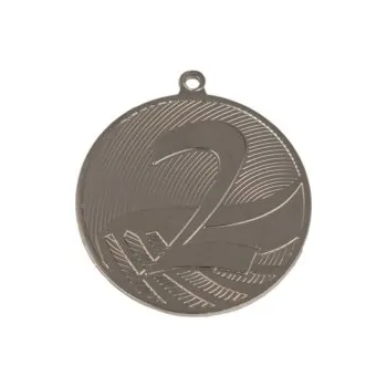 Medaile s umístěním MS50009 - 50 mm, Stříbro