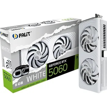 Grafická karta PALIT GeForce RTX 5060 WHITE OC 8GB