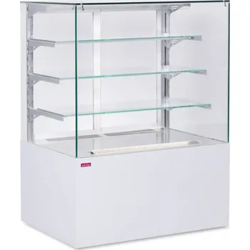 Vinotéka Chladící vitrína cukrářská obslužná GEORGIA CUBE II - TRANSPARENT 600