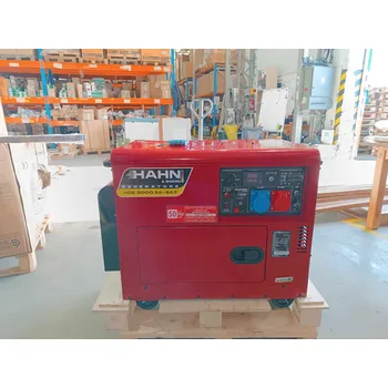 Elektrocentrála OUTLET - Hahn & Sohn Dieselový Generátor HDE 9000SA-SA3 1/3