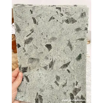 Umělecký papír Sapaimport Morušový papír Mango - modrozelený Velikost: 23x32 cm