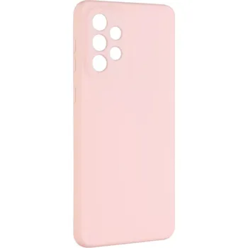 Pouzdro na mobilní telefon Zadní pogumovaný kryt FIXED Story pro Samsung Galaxy A33 5G, růžový