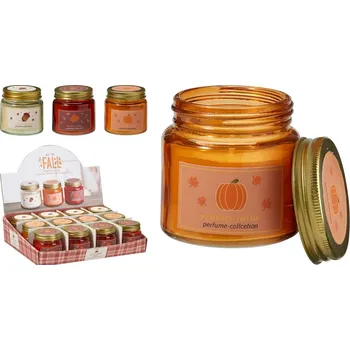 Svíčka Vonná svíčka ve skle s víčkem 62x63mm 72 gram