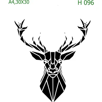 Šablona H 096 - A4 , Nelepící folie