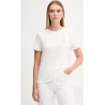 Bavlněné tričko Tommy Hilfiger WW0WW46153 bílá 00X, vel. M