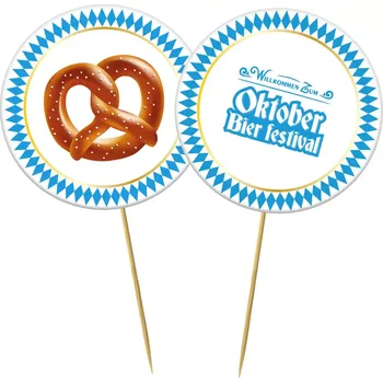 Párátko a napichovátko Napichovátka Oktoberfest - kulaté 20 ks