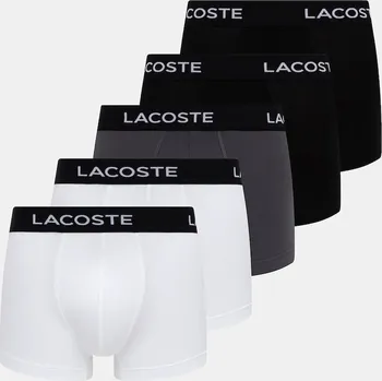 Boxerky Boxerky Lacoste 7-pack více barev, 5H2385 černá 99A, vel. XXL