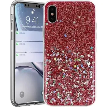 Pouzdro na mobilní telefon Vennus Brilliant Case Samsung Galaxy A50 A505 Malinové
