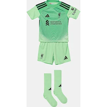 Dětská souprava adidas Performance LFC zelená barva, JV6486 70X, vel. 104
