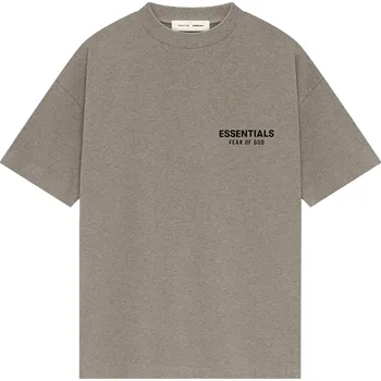 Fear of God Essentials Classic Short Sleeve Tee Homestead Heather Velikost: XS