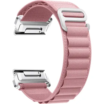 Řemínek na hodinky Nylonový řemínek se sponou 26mm Barva: Růžový
