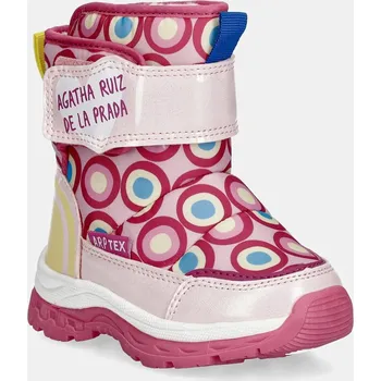 Dívčí zimní obuv Dětské zimní boty Agatha Ruiz de la Prada 251990.24.27 růžová 42X, EUR 26
