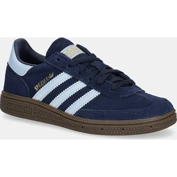 Chlapecké tenisky Dětské semišové sneakers boty adidas Originals HANDBALL SPEZIAL tmavomodrá barva, JI2895 59X, EUR 33