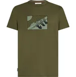 ICEBREAKER Mens 150 Tech Lite SS Tee Wild Pack, Loden velikost: M