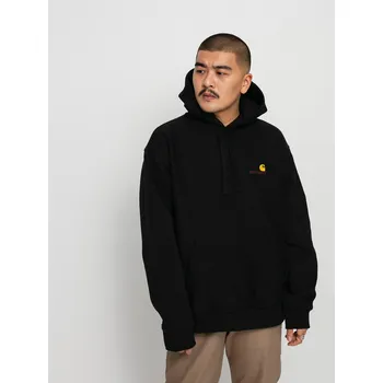 Pánská mikina Carhartt WIP American Script HD (black) M, černá