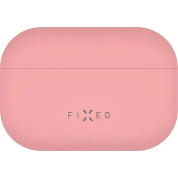 Elektronika Ultratenké silikonové pouzdro FIXED Silky pro Apple AirPods Pro 2/Pro 2 (USB-C), růžové