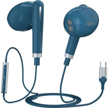 Sluchátka ME545D sluchátka s konektorem USB-C - modrá