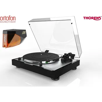 Gramofon Thorens TD 402 DD Black Piano + Ortofon 2M BRONZE