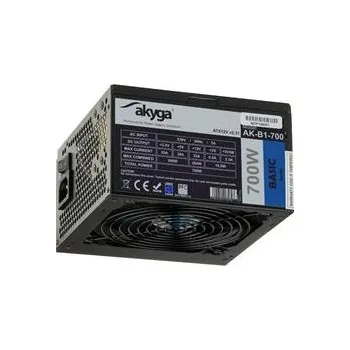 Počítačový zdroj Zdroj Akyga AK-B1-700BE Basic Black Edition ATX 2.31 - 700W, 80+