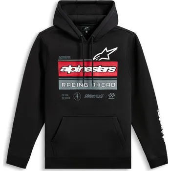 Pánská mikina ALPINESTARS mikina HARKEN HOODIE černá - M