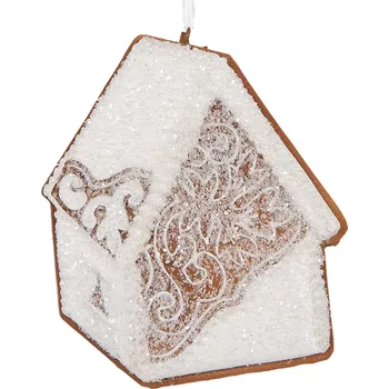 Vánoční dekorace Clayre & Eef - Dekorativní perníková chaloupka 6PR5334