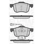 Sada brzdových destiček, kotoučová brzda MAGNETI MARELLI 363916060128