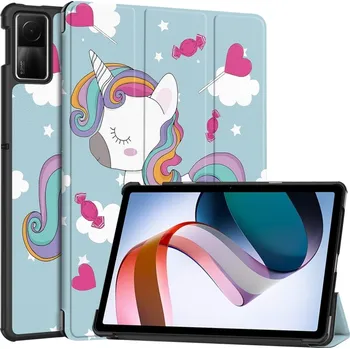 Pouzdro na tablet VSECHNONAMOBIL 63783 ART Zaklápací obal Xiaomi Redmi Pad SE UNICORN
