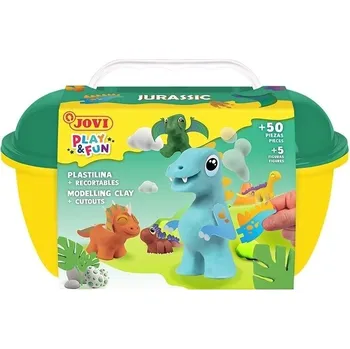 Modelovací hmota Jovi Play&Fun Dětská modelovací hmota Jurrasic