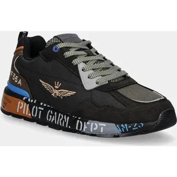 Pánské tenisky Tenisky Aeronautica Militare SNEAKERS pánské, černá barva, 252SC0276UCT03380 252SC0276UCT03380.94707 99X, EUR 41