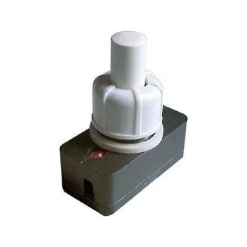 Vypínač stiskací PBS-17A-2, ON-OFF 250V/2A