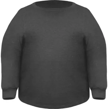 Pánská mikina Miners Mate supersize Nadměrná mikina bez kapuce Unisex - Antracit | 8XL